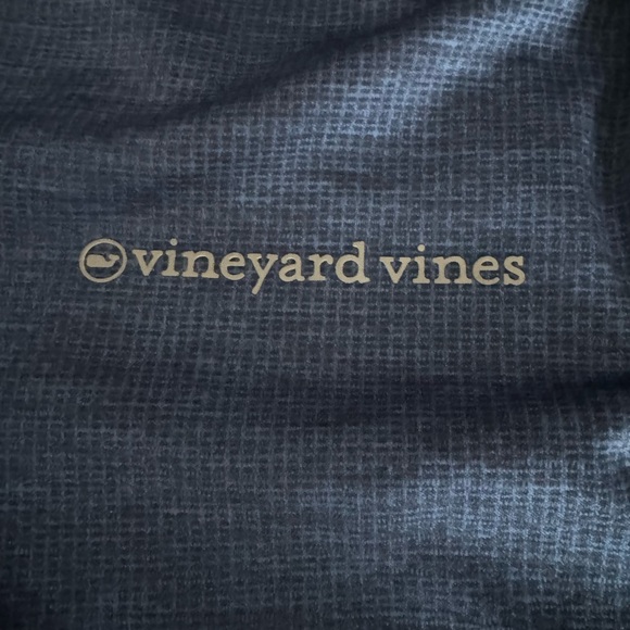 Vineyard Vines Blue Quarter-Zip Pullover 3XL Big N Tall - Picture 2 of 4